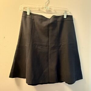 Ann Taylor Navy Mini Circle Skirt